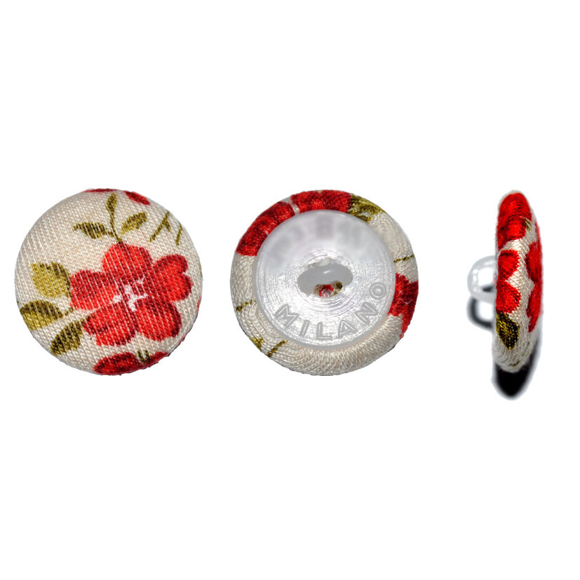 Bottoni da rivestire con gambo in plastica