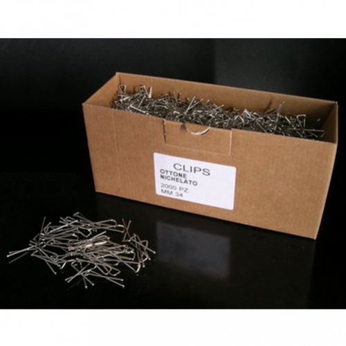 Scatola con 2000 clips per camicie