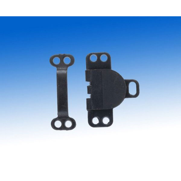 Ganci in ottone nero