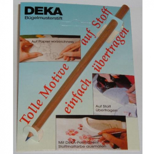 Matita termoadesiva Deka per segni e disegni su tessuti