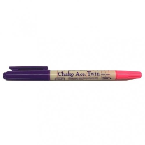 Pennarello evanescente a 2 punte viola/rosa CHACO