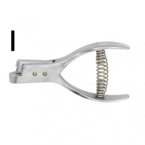 Pinza segna tacche in acciaio