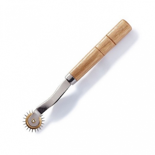 Rotella Marcatrice con manico in legno per modellisti e sarti