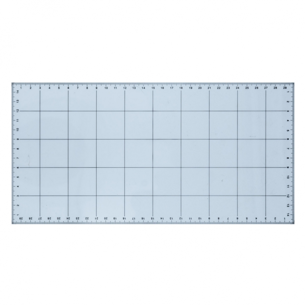 Squadra per modellisti millimetrata con quadrettatura classica
