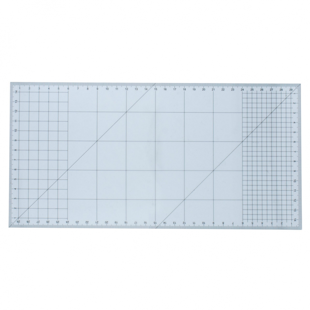 Squadre per modellisti quadrettata doppia